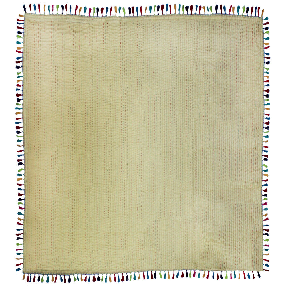 Tassled Queen Quilt 85"W x 95"L