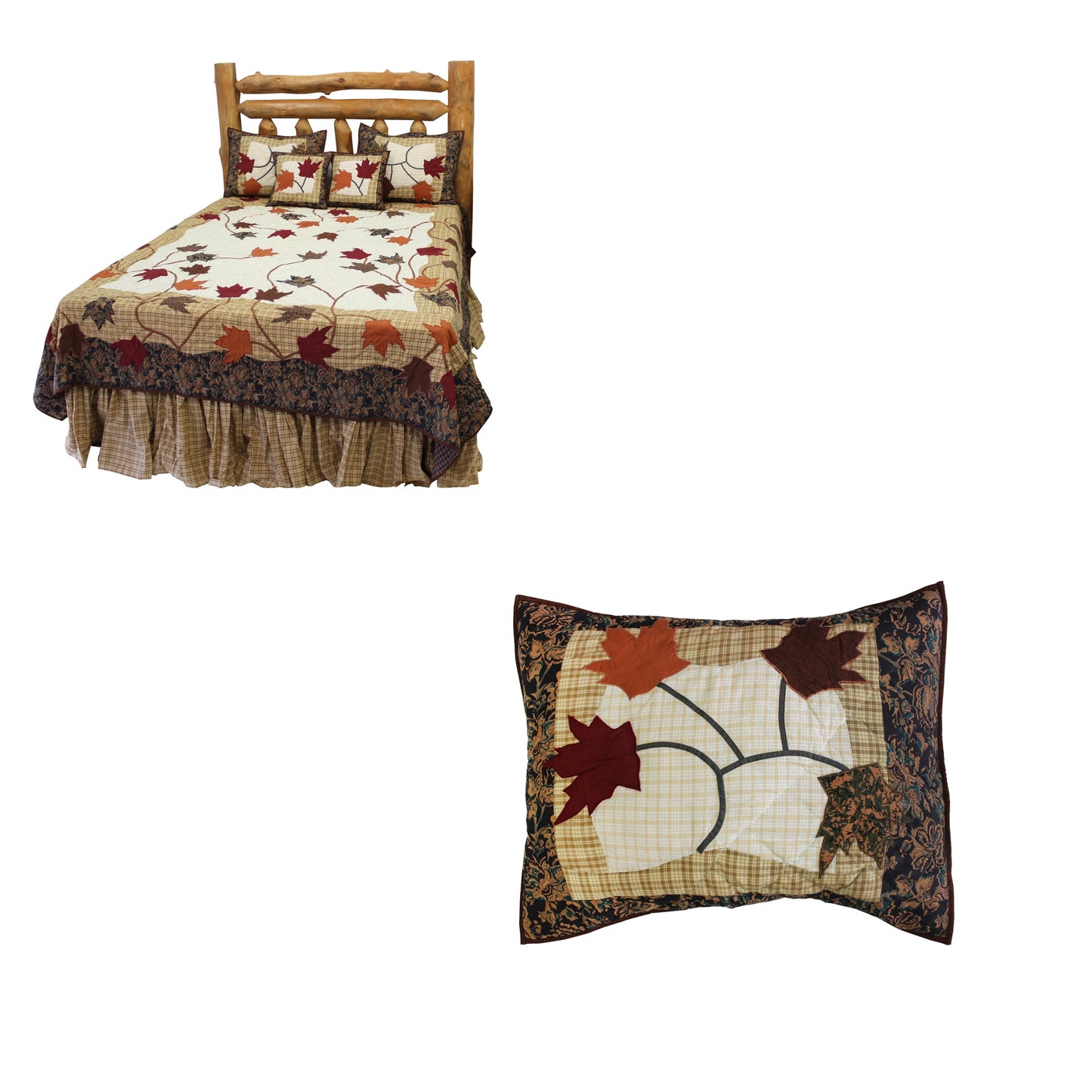 Autumn Bliss Bedding accessories and Ensemble sets.