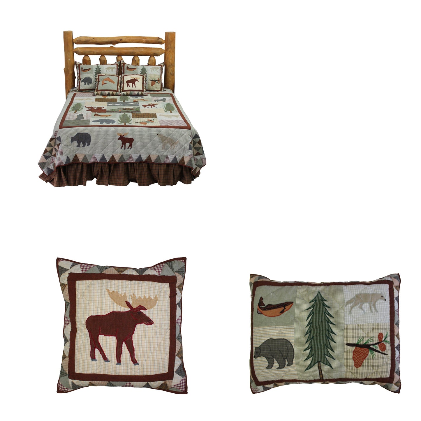White Mountain Whispers Bedding accessories and Ensemble sets.