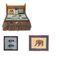 Quilted Cabin Bedding accessories and Ensemble sets.