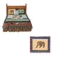 Quilted Cabin Bedding accessories and Ensemble sets.