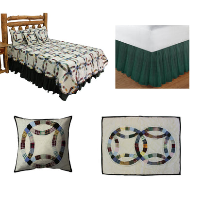 Cream Stone Wall Bedding accessories and Ensemble sets.
