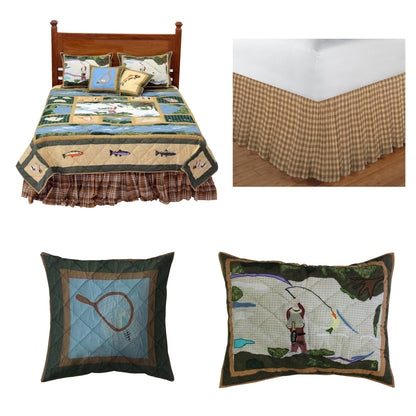 Rock Creek Fishing Bedding accessories and Ensemble sets.