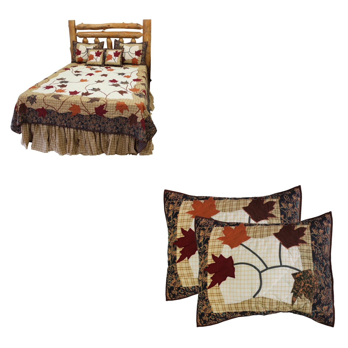 Autumn Bliss Bedding accessories and Ensemble sets.