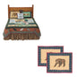 Quilted Cabin Bedding accessories and Ensemble sets.