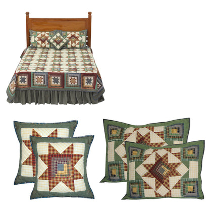 Adriondack Star Bedding accessories and Ensemble sets