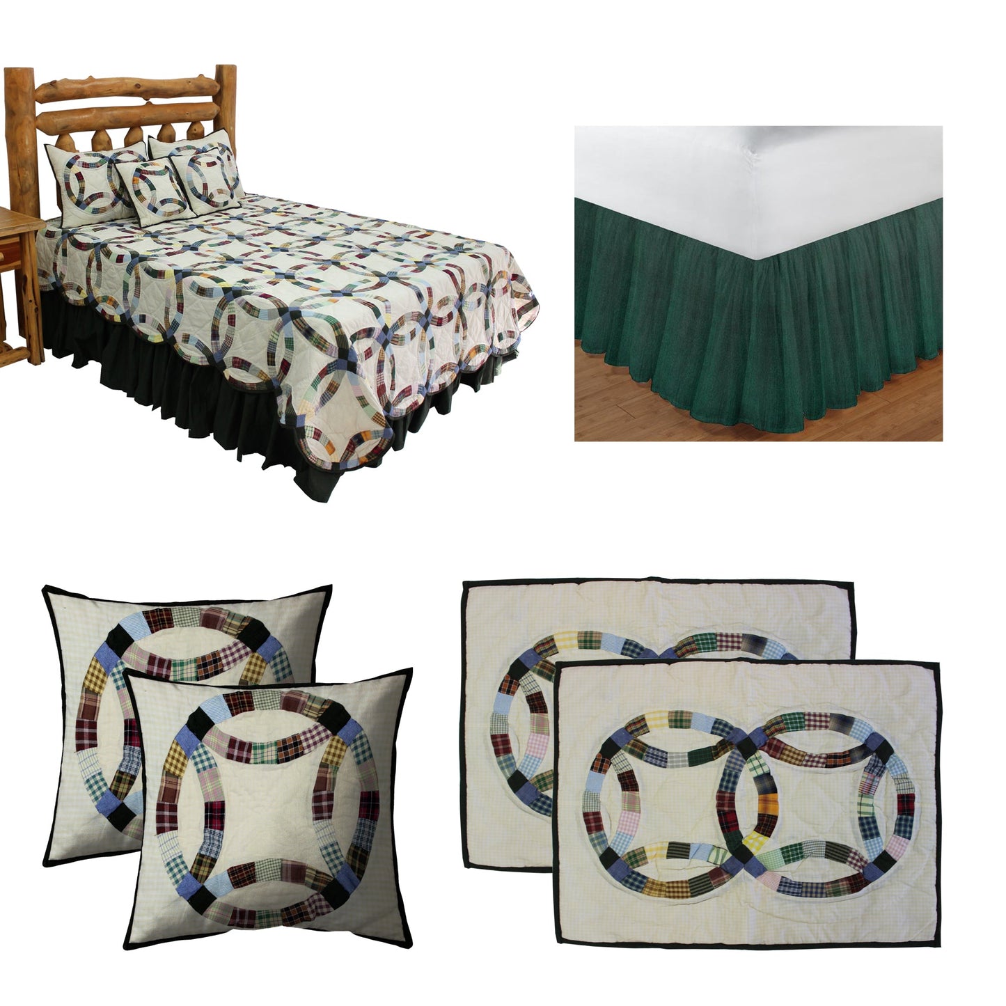 Cream Stone Wall Bedding accessories and Ensemble sets.