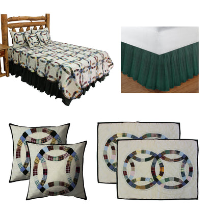 Cream Stone Wall Bedding accessories and Ensemble sets.