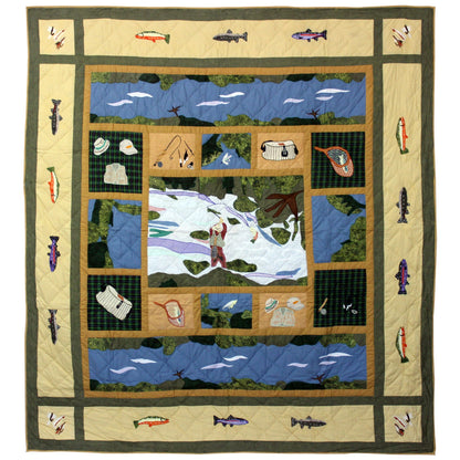 Rock Creek Fishing Bedding accessories and Ensemble sets.