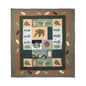 Quilted Cabin Bedding accessories and Ensemble sets.