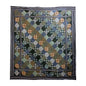 Spirit of Nine Quilt, Hand cut and Patchwork cotton fabric blocks.