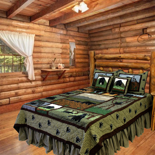 Poetry of bears Bedding accessories and Ensemble sets.