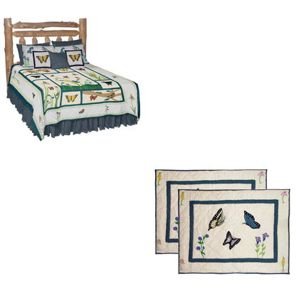 Flutterring Butterflies Bedding accessories and Ensemble sets.