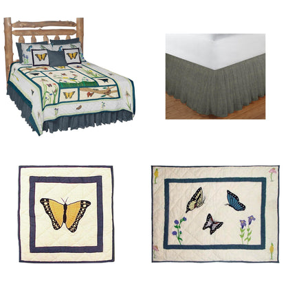 Flutterring Butterflies Bedding accessories and Ensemble sets.