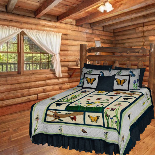 Flutterring Butterflies Bedding accessories and Ensemble sets.