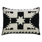 Black Feathered Star Quilt, Hand cut and Patchwork cotton fabric blocks.