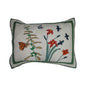 Wildflowers meadow Quilt, Hand cut and Appliqued cotton fabric motifs.