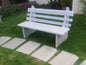 Elevate Your Park Experience | Granite Three-Seater Park Bench with Backrest for Outdoor Spaces | 5 Ft Long | 2 Inch Thickness seater