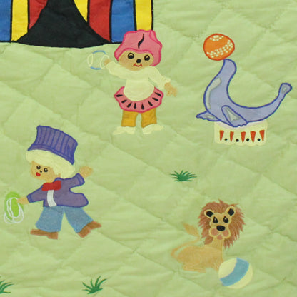 Patch Magic Circus Themed Crib Set - 6 Pieces