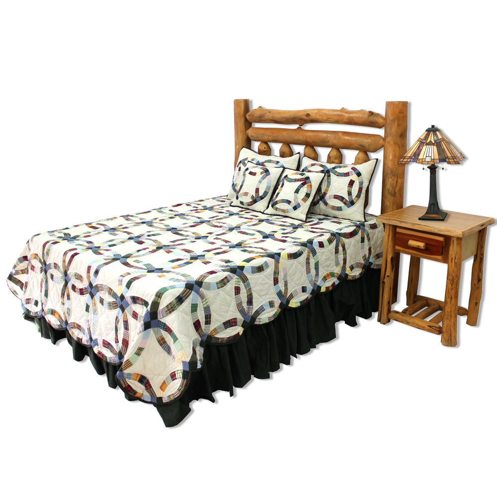 Cream Stone Wall Quilt Accessories & Complete Bedding Ensemble Sets