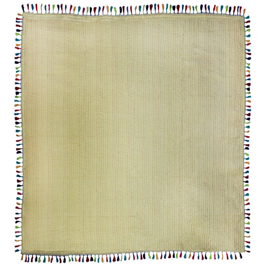 Tassled Queen Quilt 85"W x 95"L