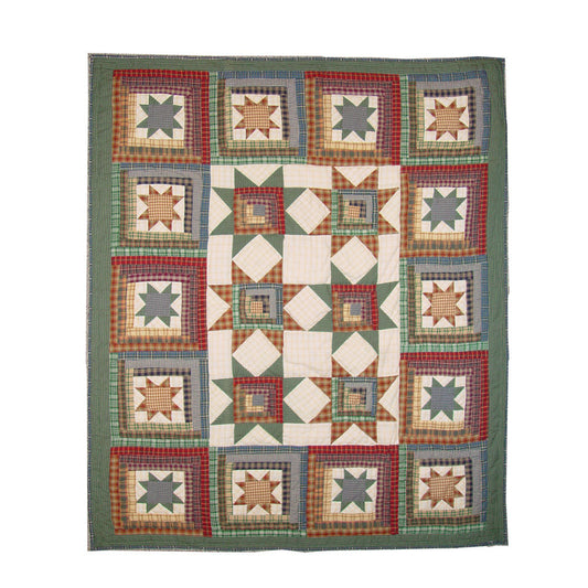 Rustic Cabin Throw 50"W x 60"L