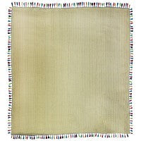 Patch Magic Quilts - Tassled Kantha Throw 50"W x 60"L