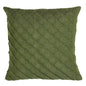 Green Feathered Star Quilt, Hand cut and Patchwork cotton fabric blocks.