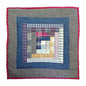 Patch Magic Quilts - Wild Goose Log Cabin Queen Quilt 85"W x 95"L
